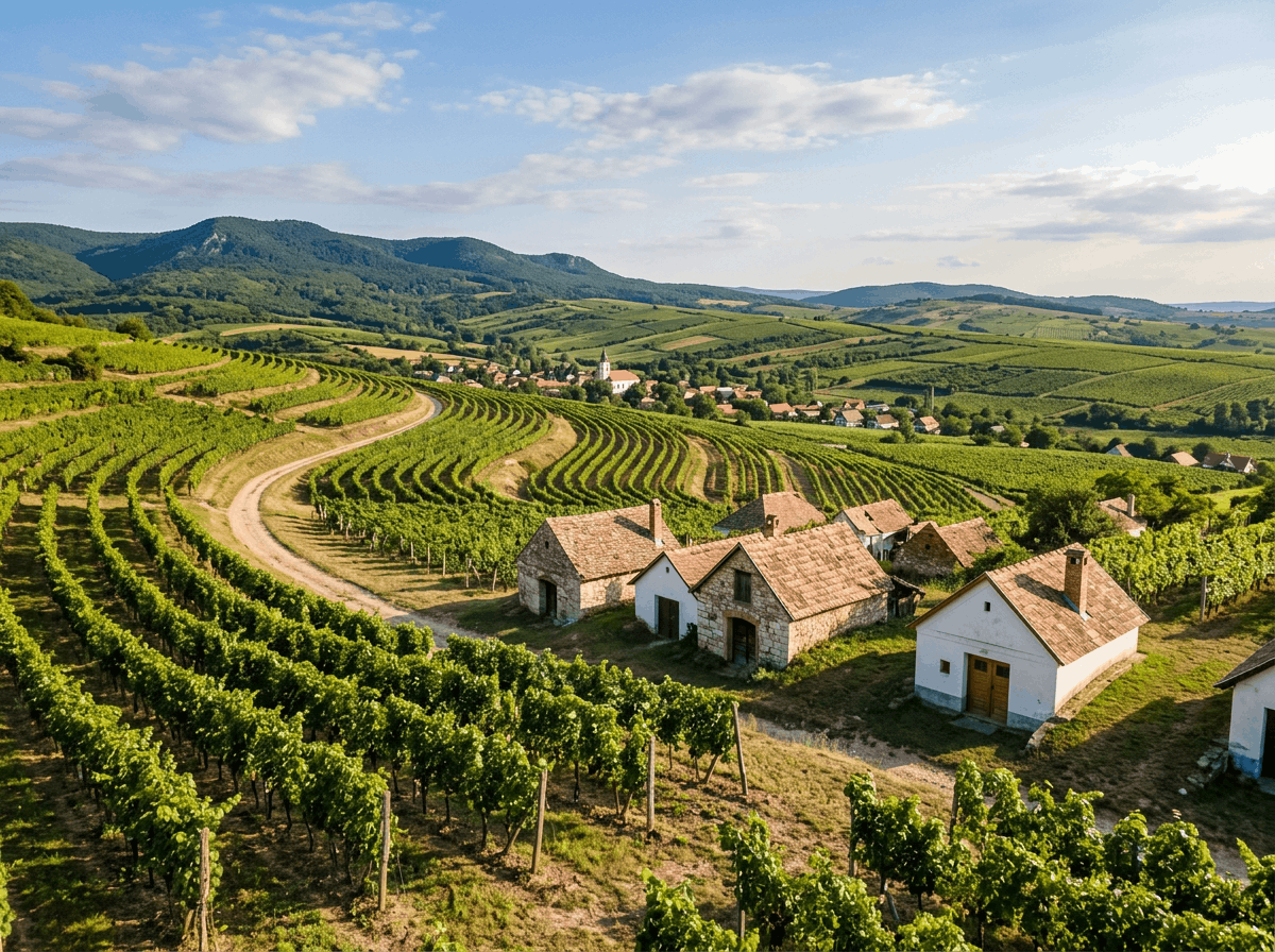 Móri borvidék szőlőültetvények